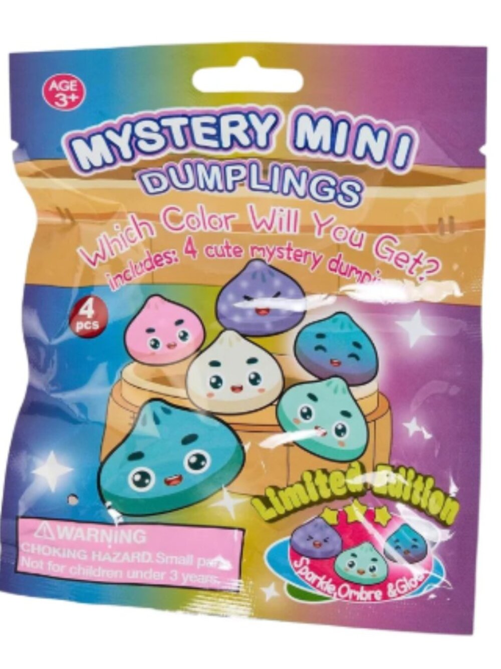 Mystery Mini Squishy Dumpling Fidget Toys